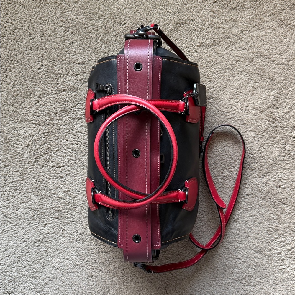 Coach | Badlands Satchel In Colorblock - Picture 2 of 5